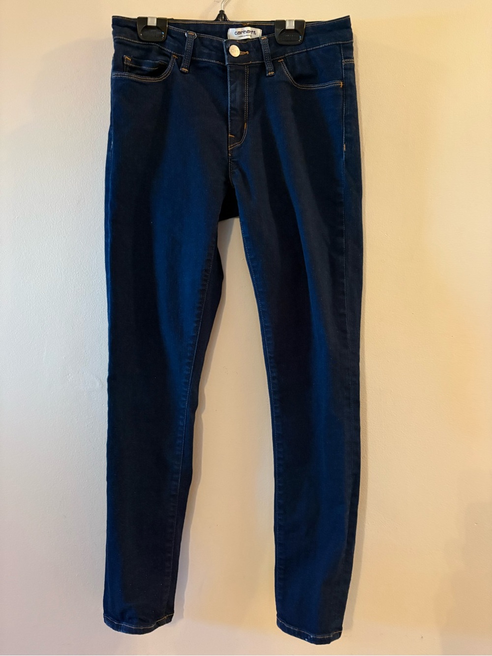 Carhartt WIP Minimalist Classic Skinny Jeans Indigo Denim, women’s Sz 29.